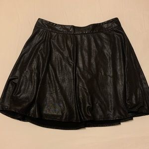 black skirt